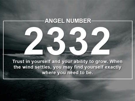 2332 angel `number