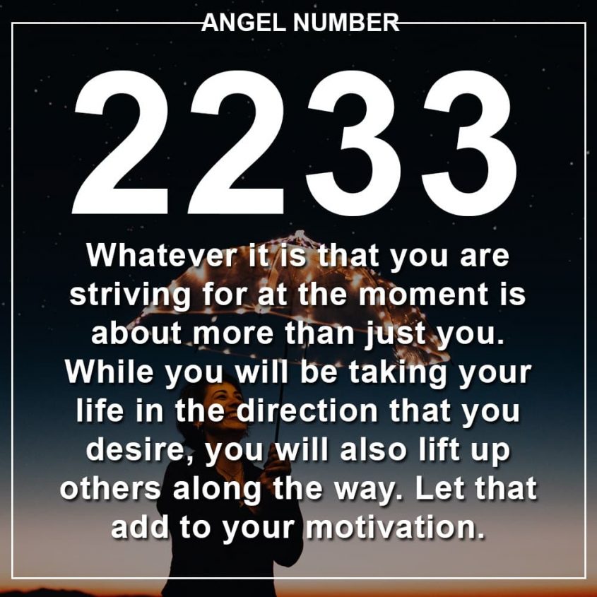 Angel Number 2233: What does it mean? & Why you are seeing it