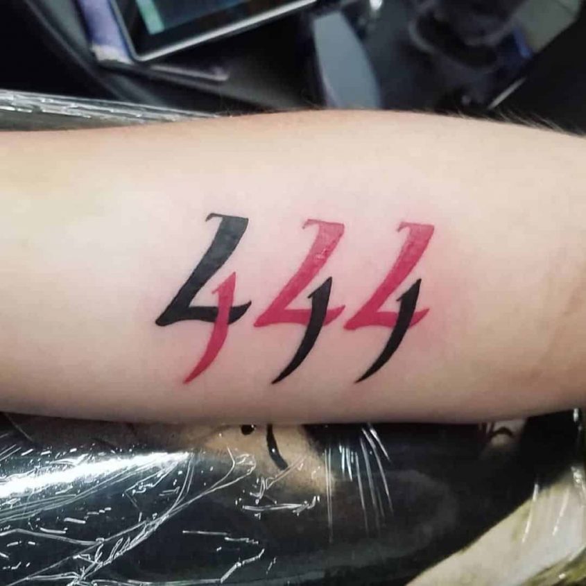 Angel Numbers Tattoo