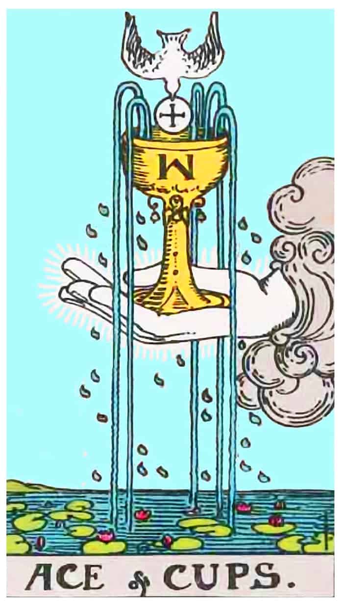 Ace of Cups tarot card meaning